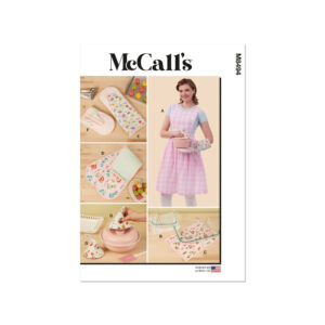 McCalls Schnittmuster M8494 - Küchenutensilien - Schürze, Topflappen, Untersetzer