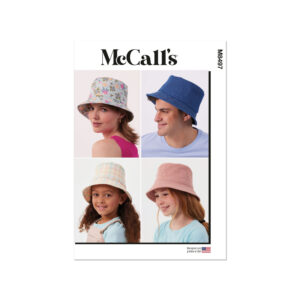 McCalls Schnittmuster M8497 - Sommerhüte für die ganze Familie