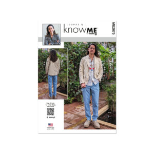 knowME Schnittmuster - ME2075 - sportliche Herrenjacke, Herrenjeans