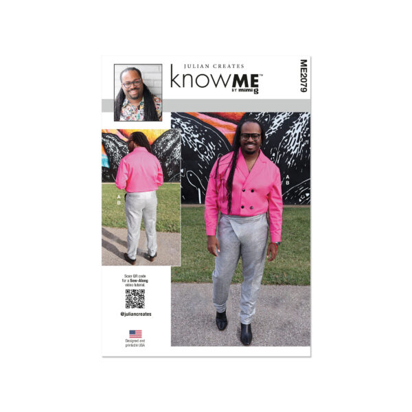 knowME Schnittmuster - ME2079 - Herrenkurzjacke, Herrenhose