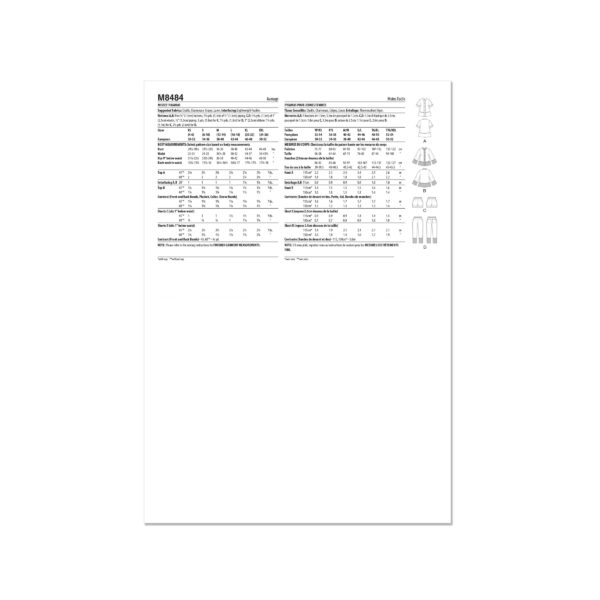 McCalls Schnittmuster M8484 - Hausanzug, Homewear für Damen – Bild 11