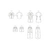 McCalls Schnittmuster M8462 - Hemd, Shorts, Hose, Kleid für Kinder – Bild 9