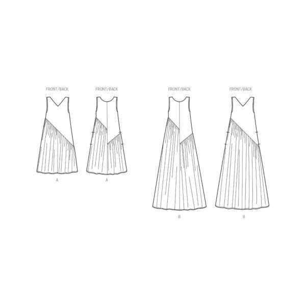 knowME Schnittmuster - ME2076 - Sommerkleid, lässig legere – Bild 8