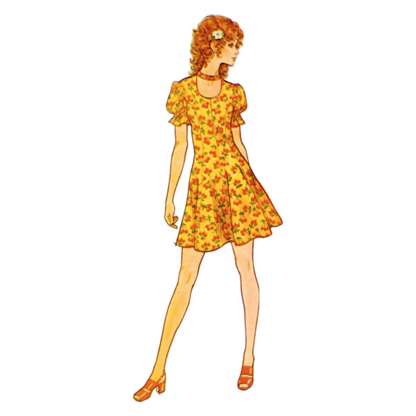 McCalls Schnittmuster M8465 - Vintage - langes Shirt, Kleid, Hose im Stil der 70er – Bild 2