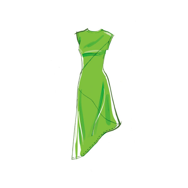 McCalls Schnittmuster M8448 - sommerliches Kleid mit Teilungsnähten – Bild 3