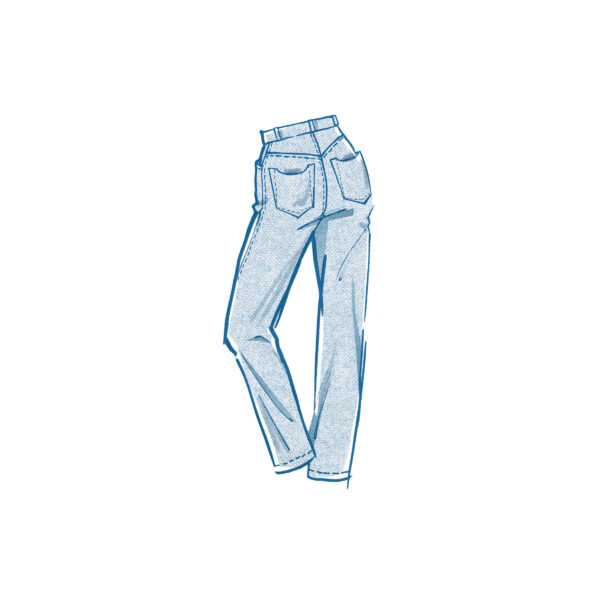 McCalls Schnittmuster M8473 - Damenjeans – Bild 4