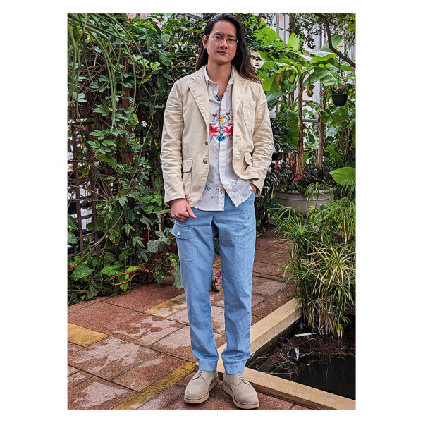 knowME Schnittmuster - ME2075 - sportliche Herrenjacke, Herrenjeans – Bild 3