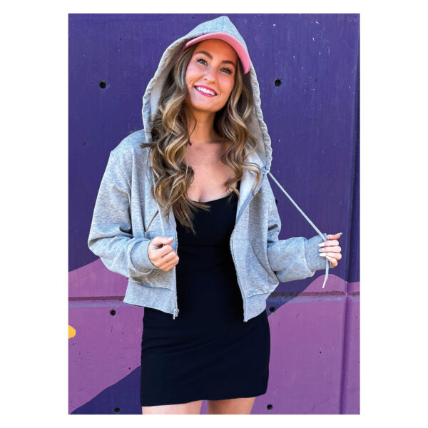 knowME Schnittmuster - ME2080 - Shirtkleid, Kapuzenjacke – Bild 3