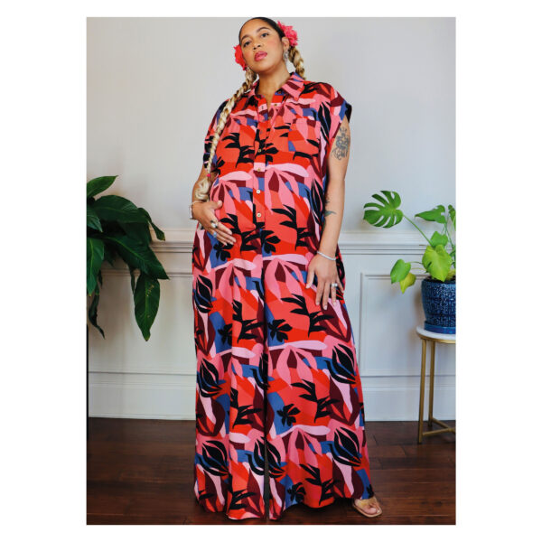 knowME Schnittmuster - ME2081 - Sommeroverall für Damen, Schwangeren Mode – Bild 3