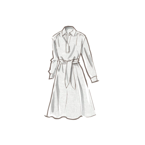 McCalls Schnittmuster M8449 - sommerliches Kleid, Hemdkleid – Bild 4