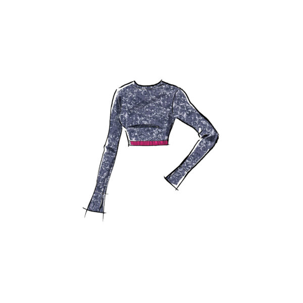 McCalls Schnittmuster M8455 - lässig sportliche Kombination aus Hose und Shirt für Damen – Bild 4