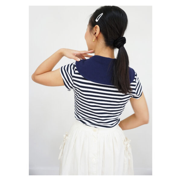 knowME Schnittmuster - ME2078 - Shirt für Damen, Matrosenshirt – Bild 4
