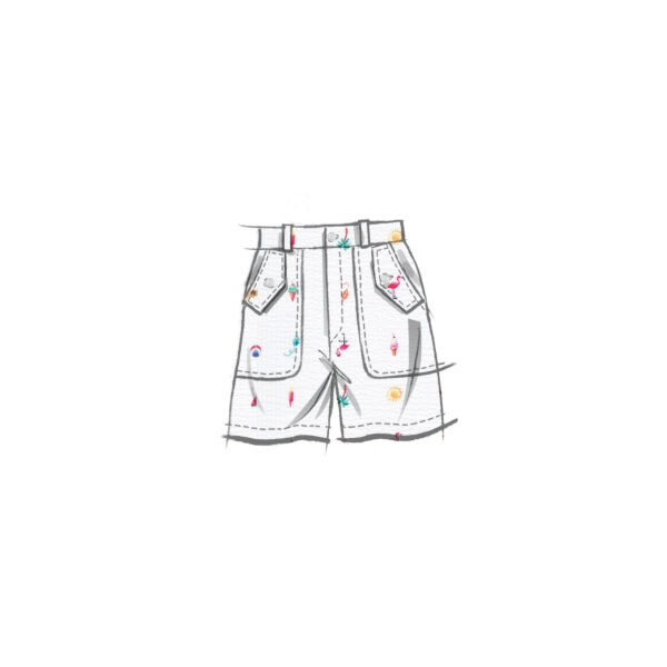 McCalls Schnittmuster M8462 - Hemd, Shorts, Hose, Kleid für Kinder – Bild 7