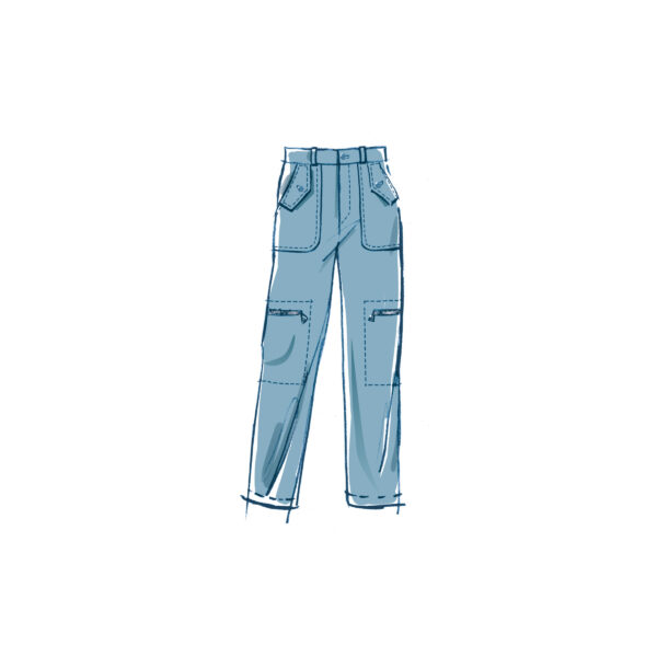 McCalls Schnittmuster M8462 - Hemd, Shorts, Hose, Kleid für Kinder – Bild 8