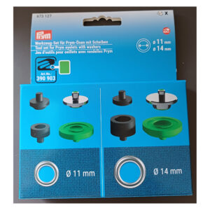 Werkzeugset für Prym Ösen mit Scheiben in Ø 11 und 14 mm, 673 127, VARIO Creative Tool
