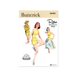 Butterick Schnittmuster - B6989 - Vintage - Sommeroutfit der 50 er Jahre