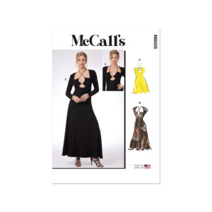 McCalls Schnittmuster M8505 - extravagantes Abendkleid in drei Varianten