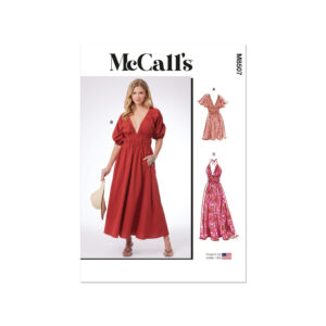 McCalls Schnittmuster M8507 - legeres Sommerkleid mit Gummizug in der Taille