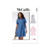 McCalls Schnittmuster M8508 - schlichtes, kurzes Blusenkleid