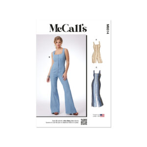McCalls Schnittmuster M8514 - ärmelloser Sommeroverall, Catsuit