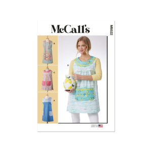 McCalls Schnittmuster M8522 - Schürzen, Latzschürze, Schürzenkleid