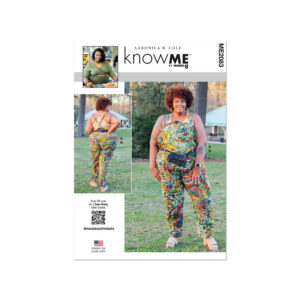 knowME Schnittmuster - ME2083 - Latzhose für Damen, starke Größen