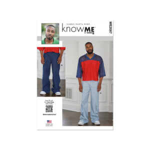 knowME Schnittmuster - ME2087 - sportliche Herrenhose, Herrenjeans, Cargohose
