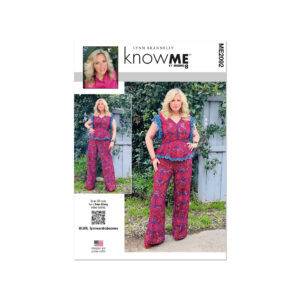 knowME Schnittmuster - ME2092 - Damenbluse und Hose im Set