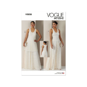 Vogue Schnittmuster V2028 - festliches Spitzenkleid