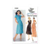 Vogue Schnittmuster V2040 -  sommerliches Wickelkleid