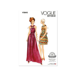 Vogue Schnittmuster - V2042 - VIntage - ärmelloses Kleid