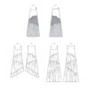 McCalls Schnittmuster M8506 - langes Sommerkleid mit Stufenrock – Bild 6