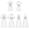 McCalls Schnittmuster M8507 - legeres Sommerkleid mit Gummizug in der Taille – Bild 8