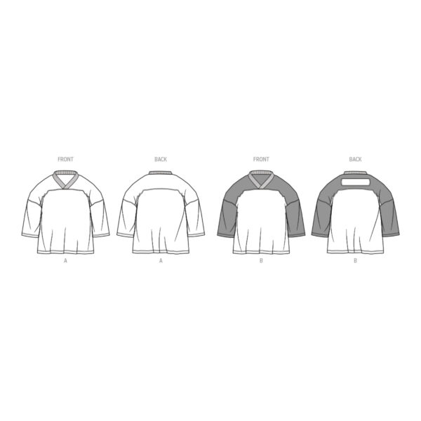 knowME Schnittmuster - ME2086 - legeres, sportliche Herrenshirt – Bild 6