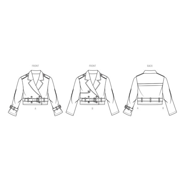 knowME Schnittmuster - ME2089 - kurze, sportliche Damenjacke – Bild 8