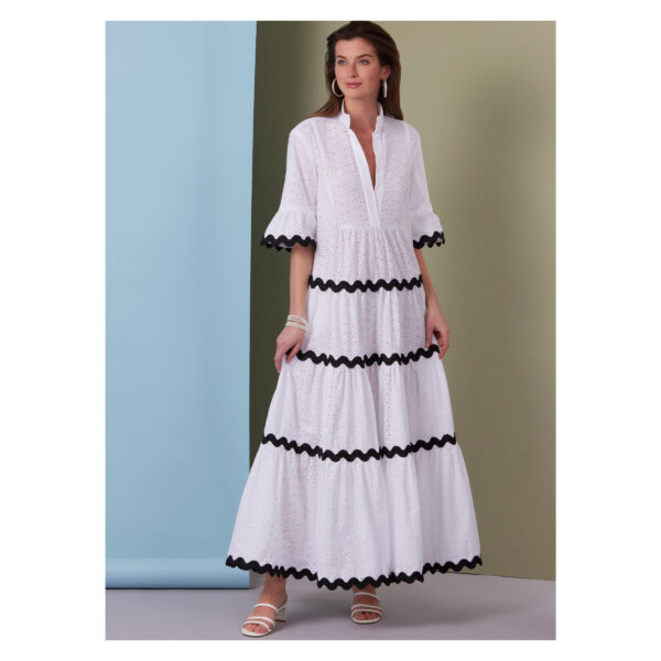 Butterick Schnittmuster - B6993 - sommerliches Kleid mit Stufenrock – Bild 2