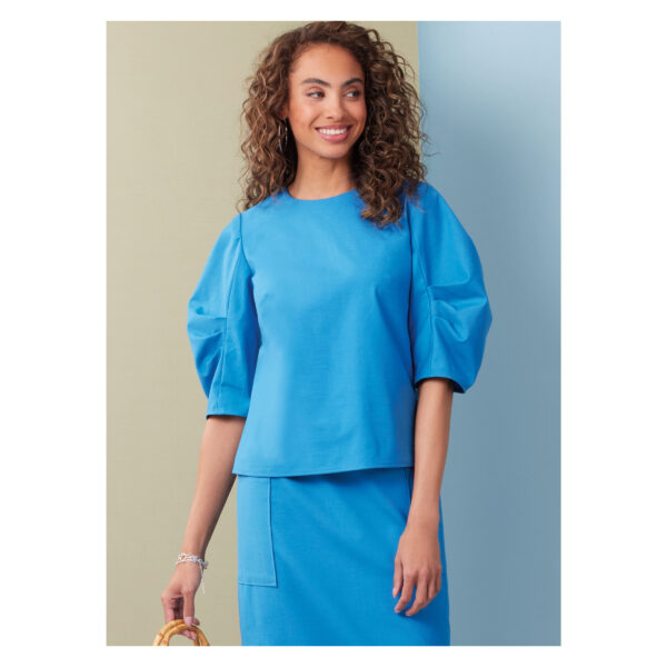 Butterick Schnittmuster - B7002 - Bluse, Hose, Rock, schlichte Eleganz – Bild 2