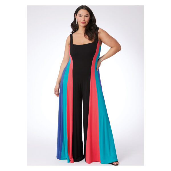 McCalls Schnittmuster M8513 - eleganter Sommeroverall mit weitem Bein, starke Größen – Bild 2