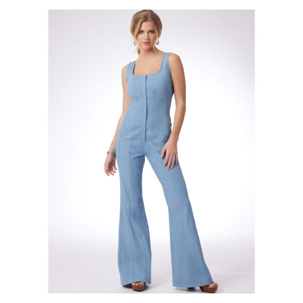 McCalls Schnittmuster M8514 - ärmelloser Sommeroverall, Catsuit – Bild 2