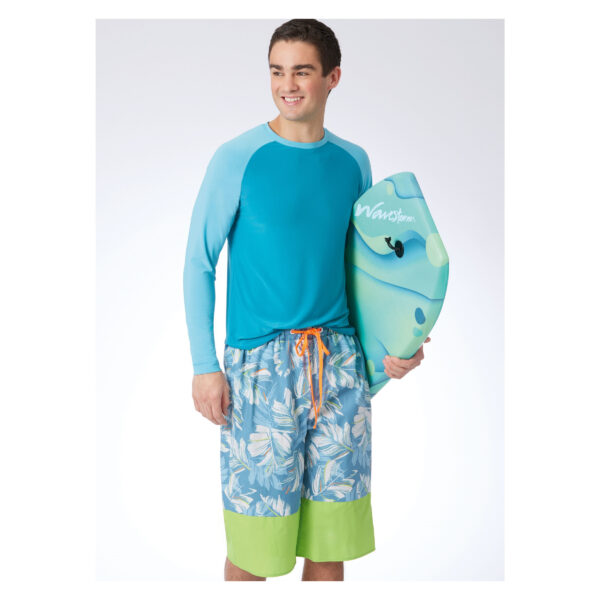 McCalls Schnittmuster M8517 - Bade- und Strandmode für Herren – Bild 2