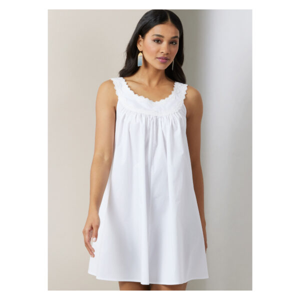Vogue Schnittmuster V2026 - legeres Sommerkleid mit Rundpasse – Bild 2