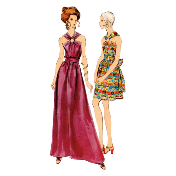 Vogue Schnittmuster - V2042 - VIntage - ärmelloses Kleid – Bild 2
