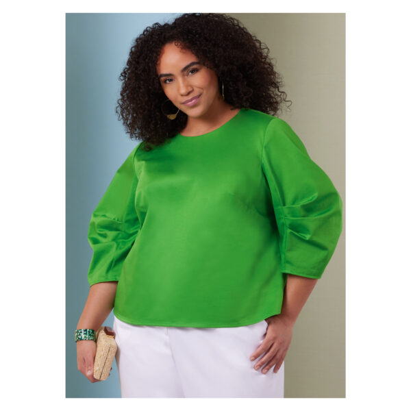Butterick Schnittmuster - B7002 - Bluse, Hose, Rock, schlichte Eleganz – Bild 3