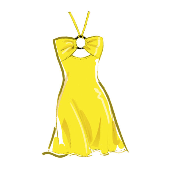 McCalls Schnittmuster M8505 - extravagantes Abendkleid in drei Varianten – Bild 3