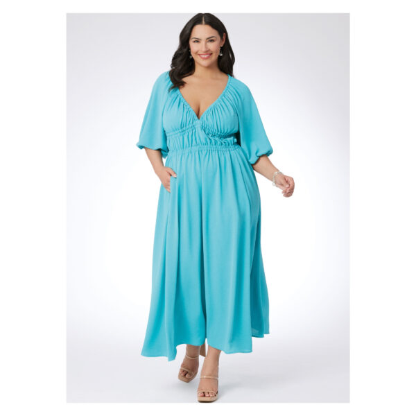 McCalls Schnittmuster M8507 - legeres Sommerkleid mit Gummizug in der Taille – Bild 3