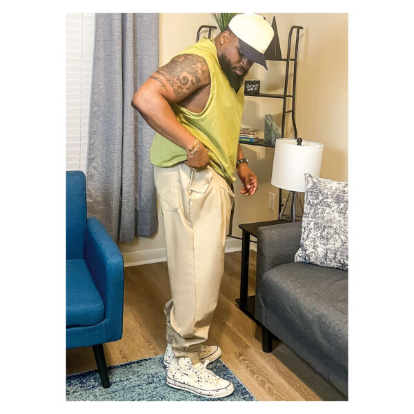 knowME Schnittmuster - ME2088 - legere  Herrenhose, ärmelloses Herrenshirt – Bild 3