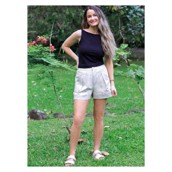 knowME Schnittmuster - ME2090 - Damentop und Shorts – Bild 3