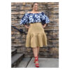 knowME Schnittmuster - ME2093 - Rock mit voluminösen Falten , Carmenbluse – Bild 3