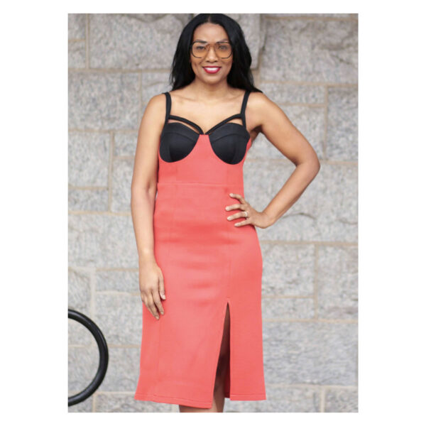 knowME Schnittmuster - ME2094 - elegantes, festliches Trägerkleid – Bild 3