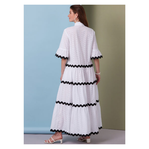 Butterick Schnittmuster - B6993 - sommerliches Kleid mit Stufenrock – Bild 4